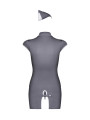 Stewardess Costume 3 pcs - Gris