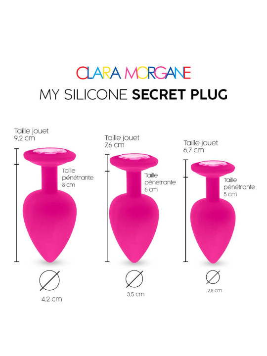 My Silicone Secret Plug - Rose