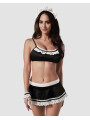 Maid set Costume de soubrette - Noir