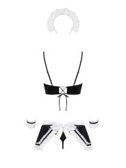 Maid set Costume de soubrette - Noir