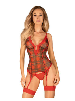 Jollymore Guêpière - Rouge