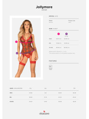 Jollymore Guêpière - Rouge