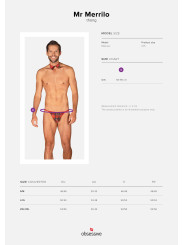 Mr Merrilo - String et n?ud papillon Rouge