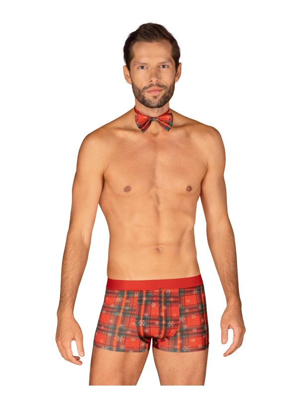 Mr Merrilo - Boxer et n?ud papillon Rouge