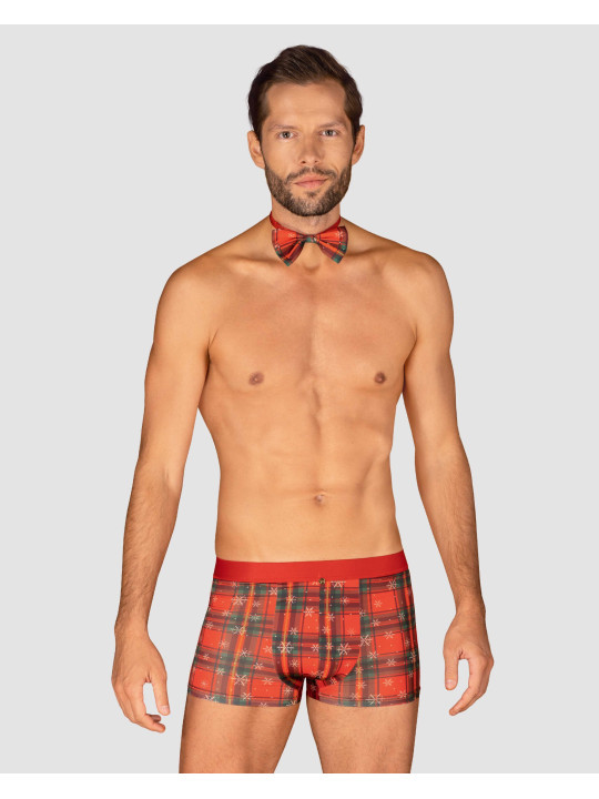 Mr Merrilo - Boxer et n?ud papillon Rouge