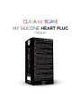 My Silicone Heart Plug - Noir
