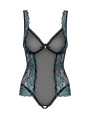 Amanta Body ouvert - Noir et Turquoise