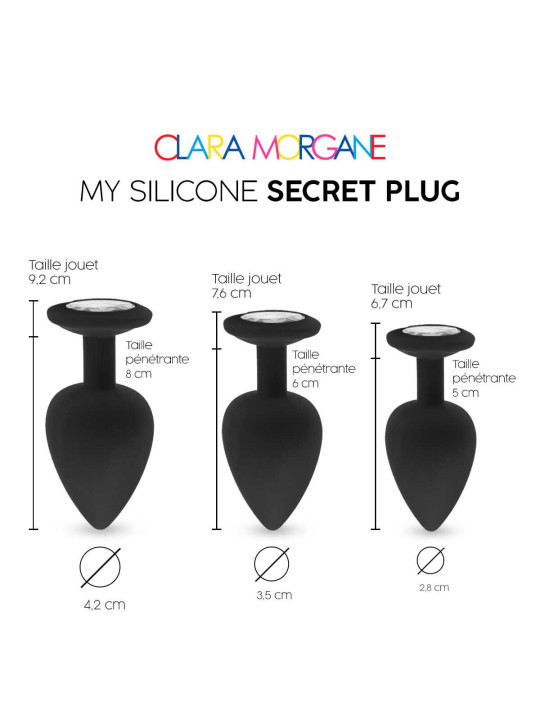 My Silicone Secret Plug - Noir