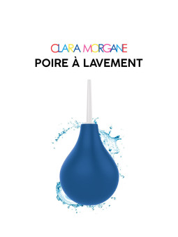 Poire à lavement Clara Morgane - Bleue