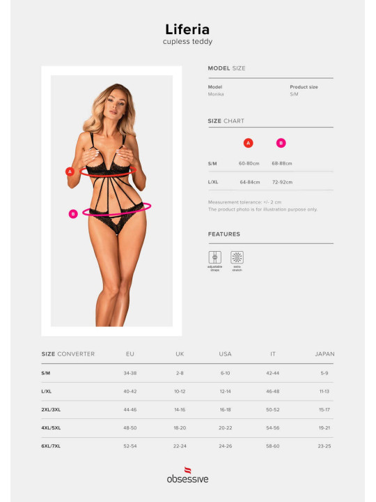 Liferia Body ouvert - Noir