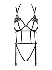 Badossa Body ouvert - Noir