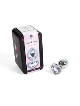 Plug anal secret play - Coeur crystal