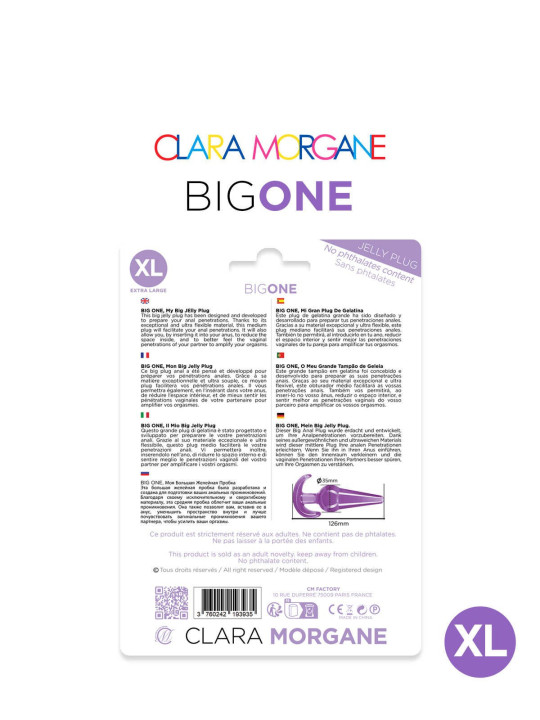 Big One Clara Morgane Purple (XL)