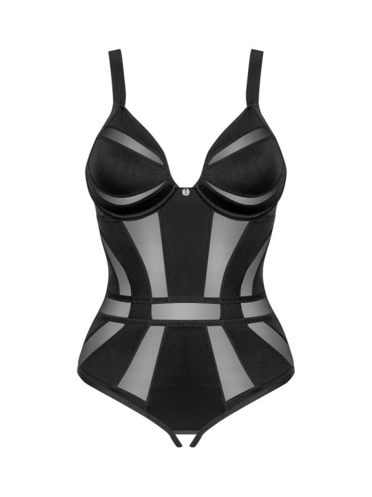 Chic Amoria body ouvert - Noir