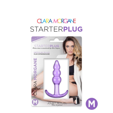 Starter plug Clara Morgane - Mauve (M)