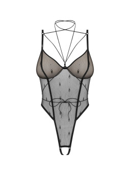 Anniverse special body ouvert et harnais - Noirs