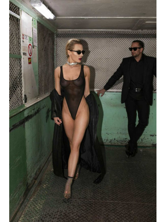 F322 Paparazzi body en maille élastique