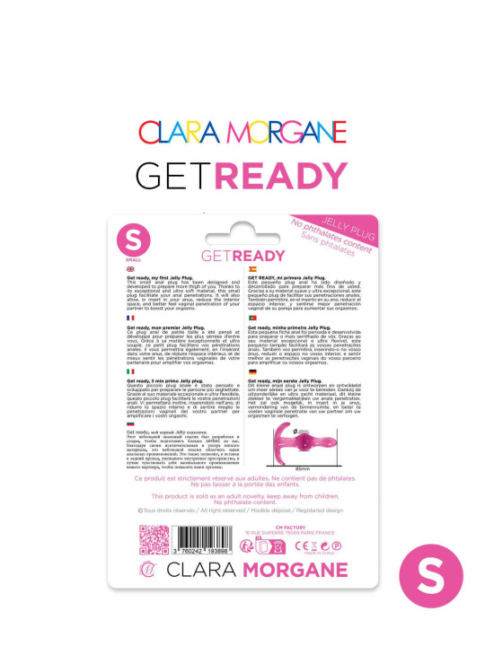 Get ready plug Clara Morgane - Rose (S)