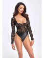F296 Body Psyche en dentelle et wetlook