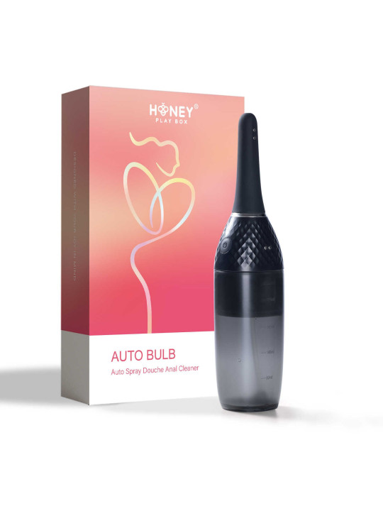 Auto Bulb - Nettoyeur anal automatique - Noir