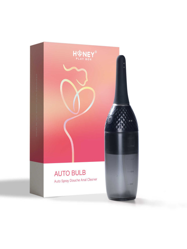 Auto Bulb - Nettoyeur anal automatique - Noir
