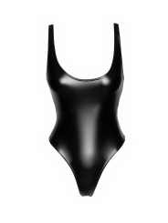 F244 Powerwetlook body avec ourlet inférieur échancré