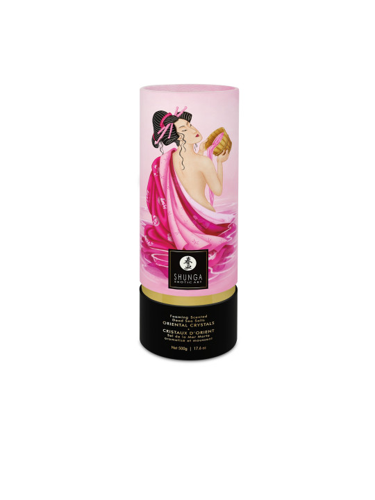 Sel de bain moussant - Cristaux d'orient - Aphrodisia rose