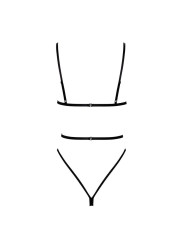 French Kiss 241 body ouvert - noir