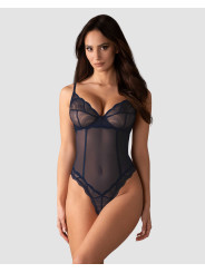 Nightly blue body ouvert - Bleu