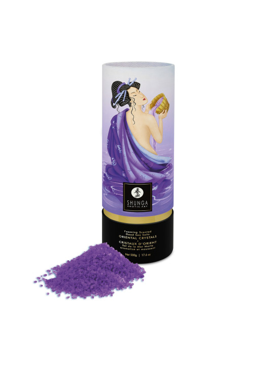 Sel de bain moussant - Cristaux d'orient - Fruits Exotiques