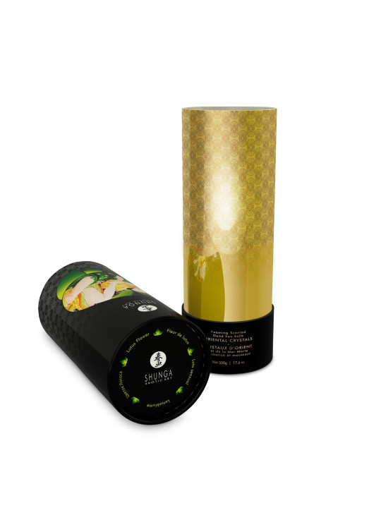 Sel de bain moussant - Cristaux d'orient - Fleur de Lotus BIO