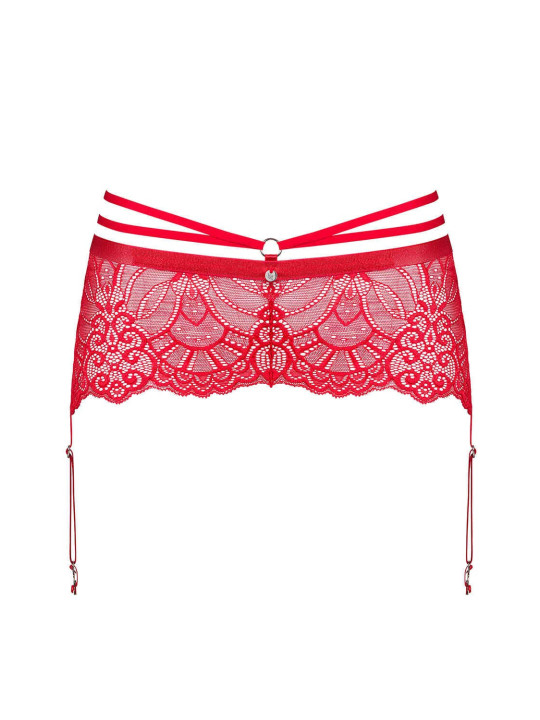 Loventy Porte-jarretelles - Rouge