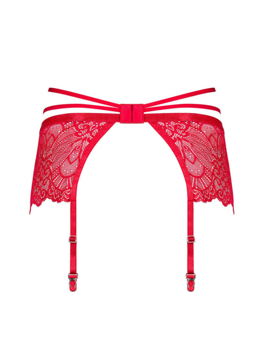 Loventy Porte-jarretelles - Rouge