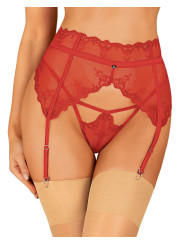 Lonesia porte jarretelles rouge