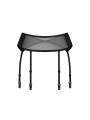 Aurorium porte-jarretelles noires