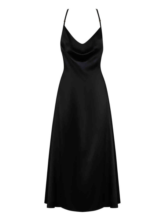 Agatya Robe - Noir