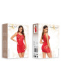 Donna robe lingerie - Rouge