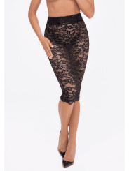 F302 Ambivalence Jupe midi à lacets