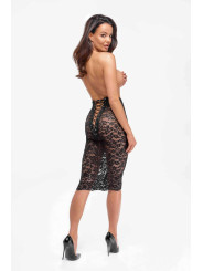 F302 Ambivalence Jupe midi à lacets