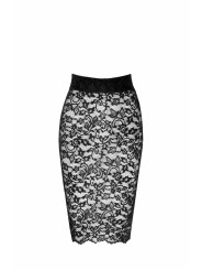 F302 Ambivalence Jupe midi à lacets