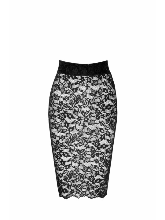 F302 Ambivalence Jupe midi à lacets