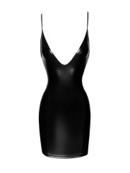 F252 Mini robe Powerwetlook avec dos lacé