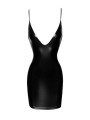 F252 Mini robe Powerwetlook avec dos lacé