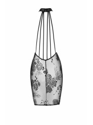 Robe midi en tulle avec bretelles en velours dans le dos