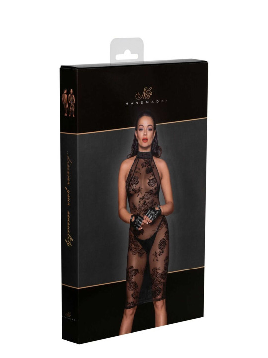 Robe midi en tulle avec bretelles en velours dans le dos