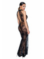 F239 Robe longue en tulle