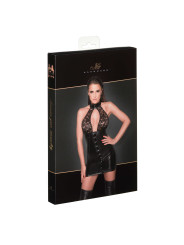 F224 Adorable robe avec longue ligne de boutons