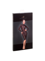 F182 Robe classique en tulle élastique