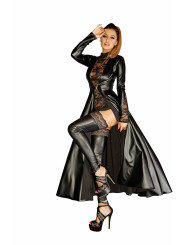 F128C Manteau en Powerwetlook