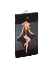 F047 Robe longue avec fermeture en corset